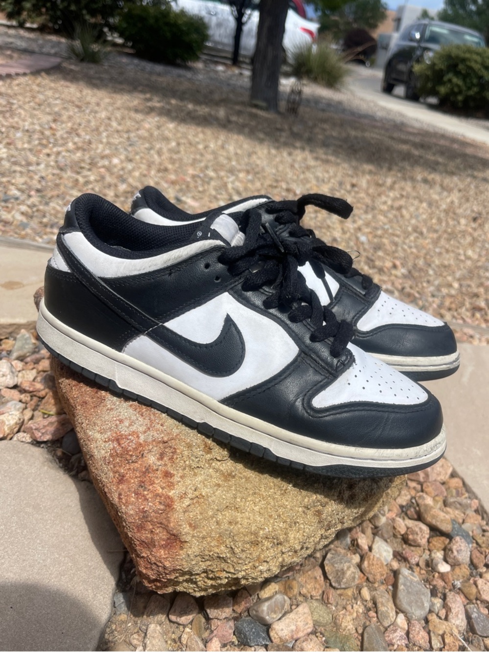 Nike Dunk Low “Panda” Black/White - Youth 6.5 / Women’s 8
